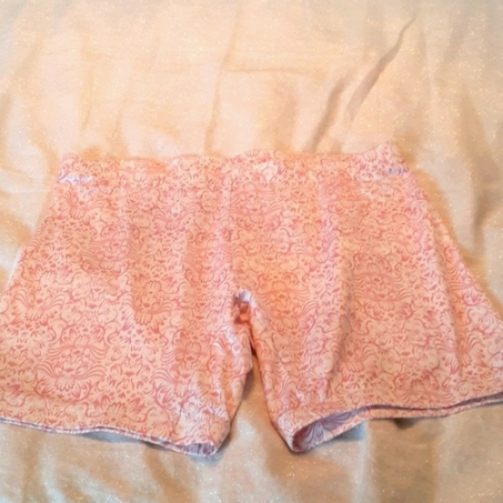 Adidas Climacool Sz14 Poly and spandex breathable  floral running /bike shorts